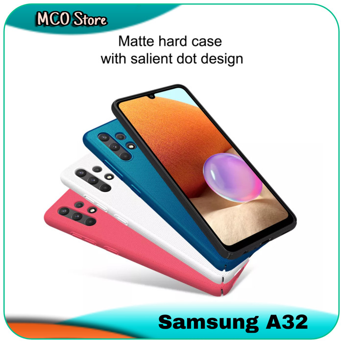 Casing Samsung Galaxy A32 A 32 Simple Fit Shield Cover Hard Case