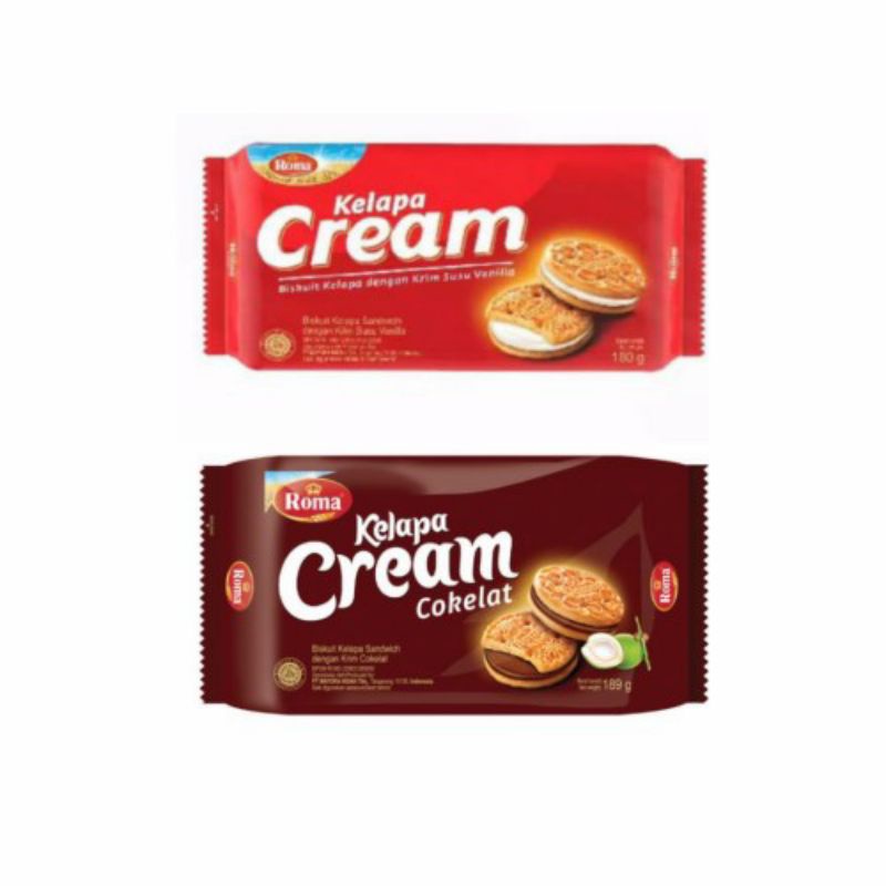 ROMA - Kelapa Cream Biskuit