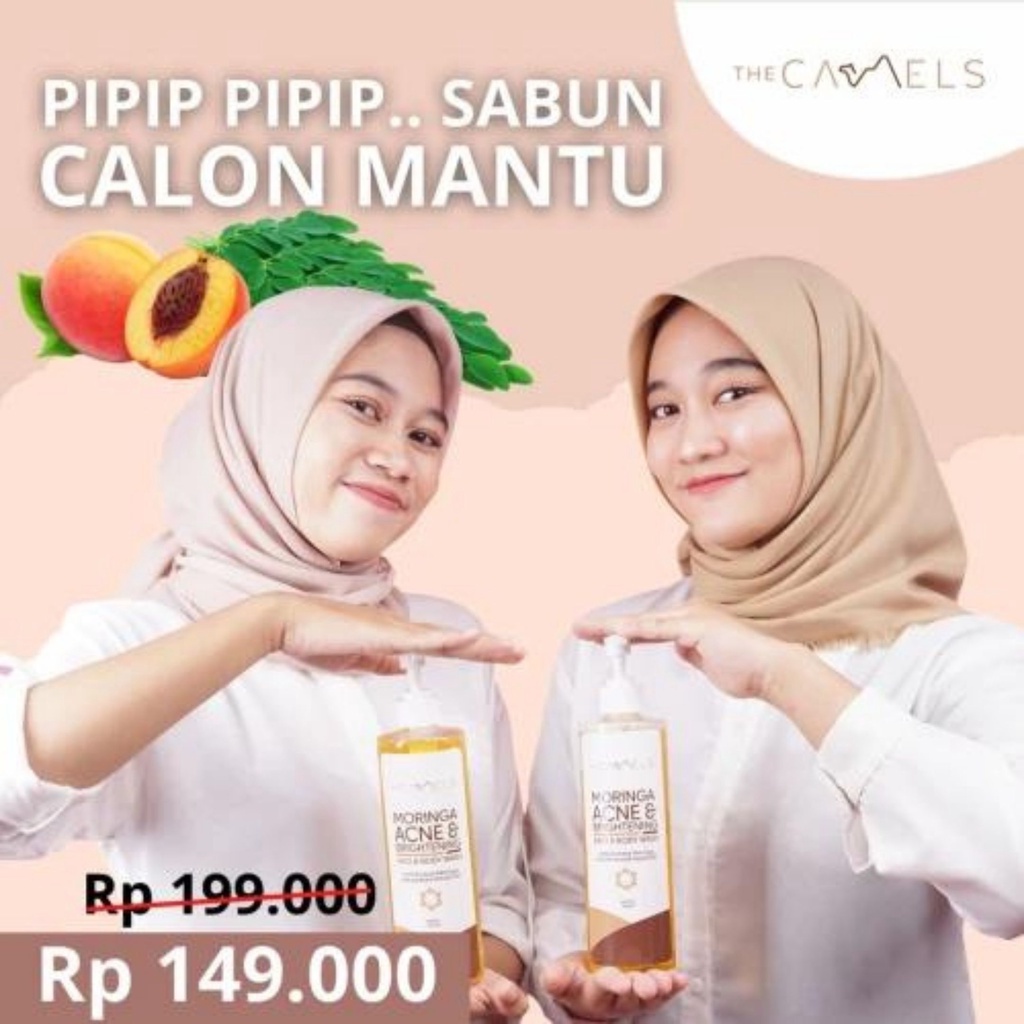 The Camels Moringa Acne Brightening Face&Body Wash