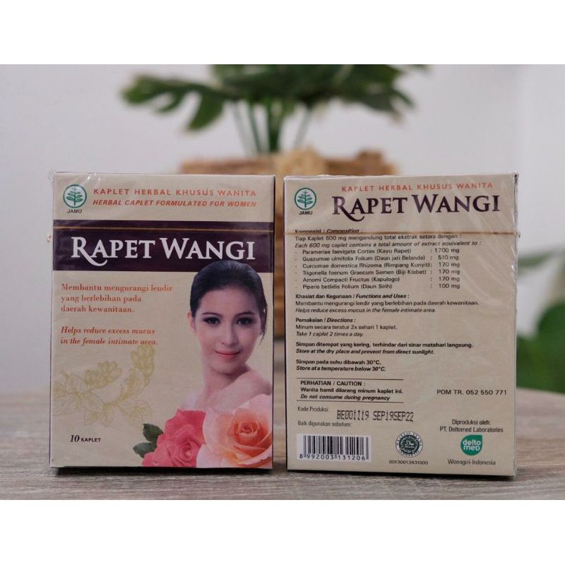 Pil Rapet Wangi Mengobati Keputihan ( Khusus Wanita )