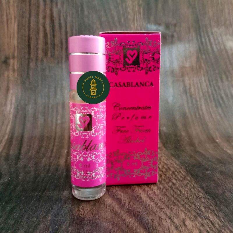 Parfum Casablanca 8 ml Roll On Non Alkohol - Supermade