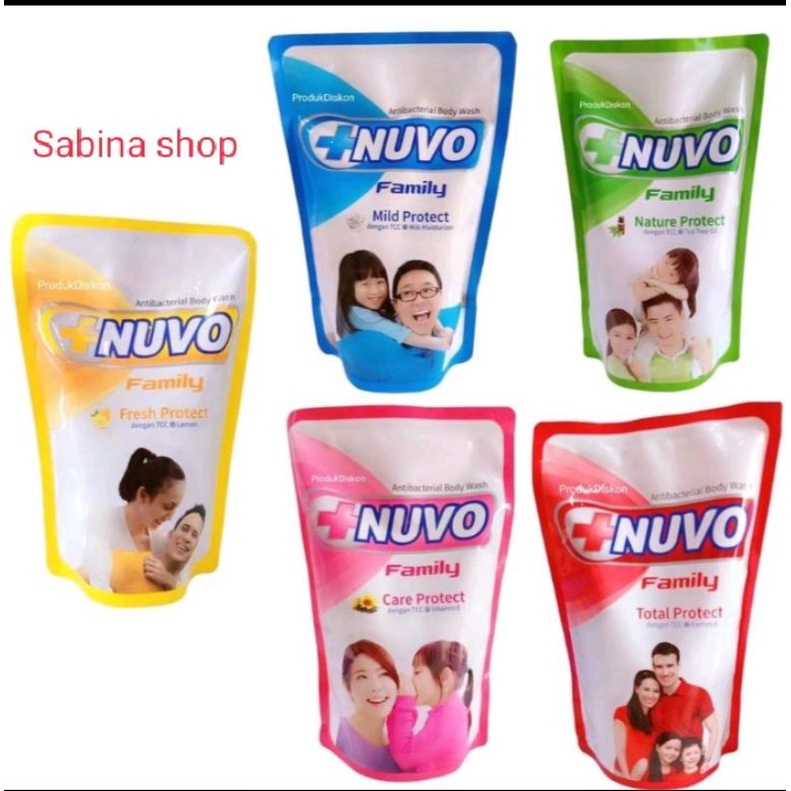 Nuvo sabun mandi cair 450ml