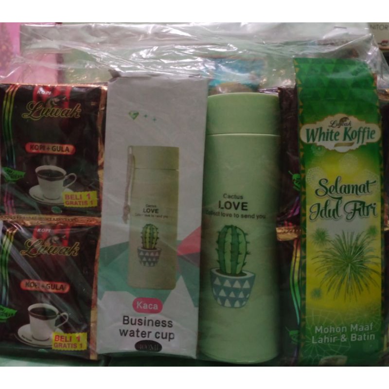 paketan kopi luwak hitam+gula (20pcs/bungkus + Tumbler)