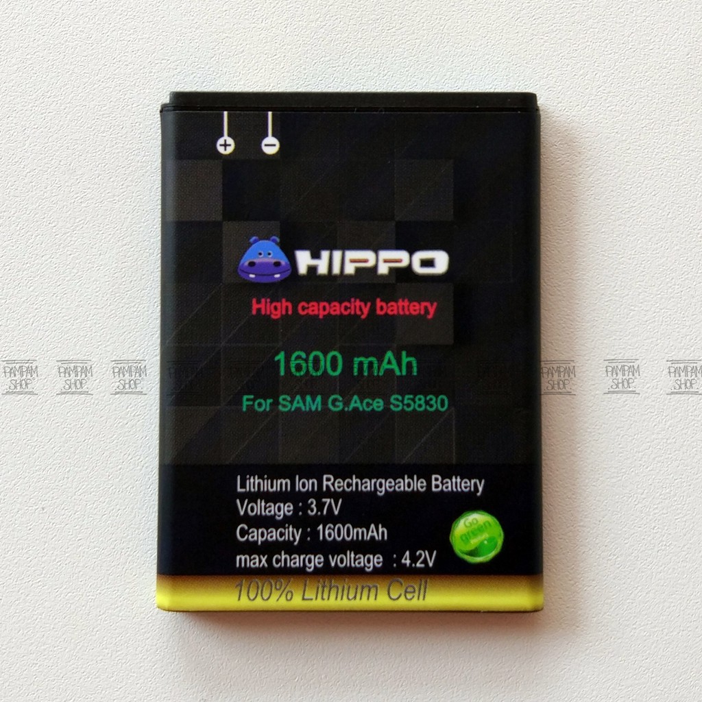 Baterai Hippo Double Power Original Samsung Galaxy Young 1 Duos S6310 S6102 Ori Batre Batrai Hipo