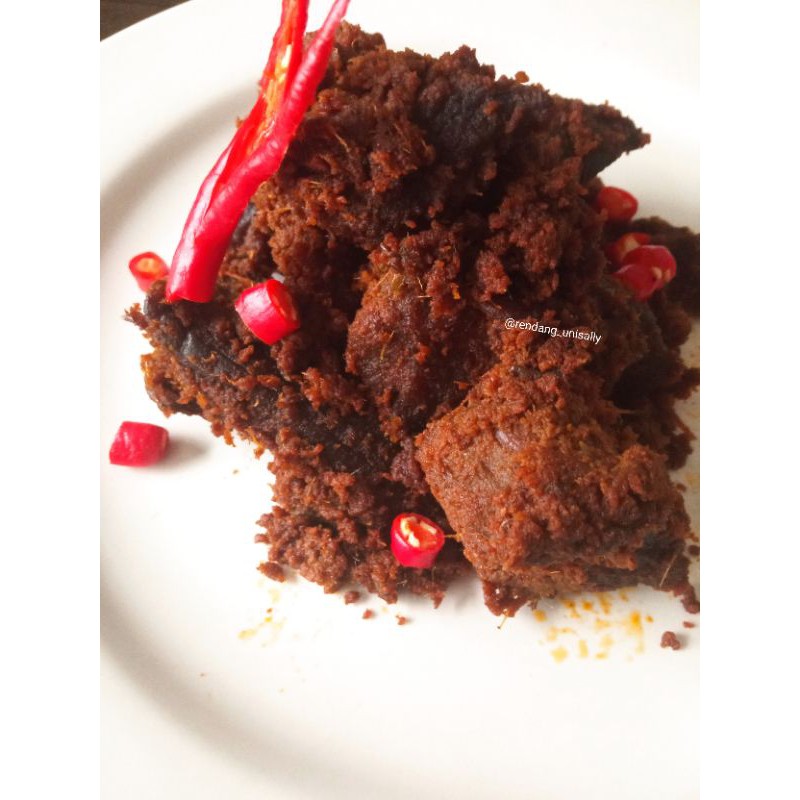 

Rendang Daging Sapi 600gr/masakan padang/halal/non MSG