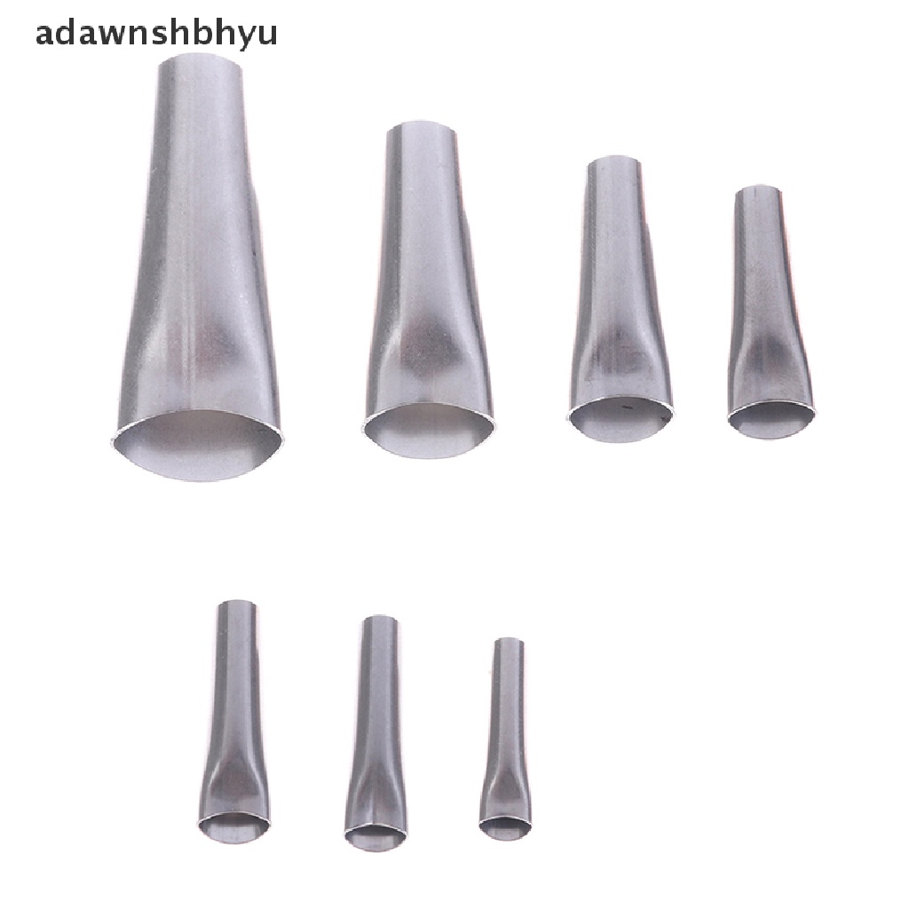 Adawnshbhyu 7Pcs Stainless Steel Caulking Finisher Nozzle Aplicator Sealant Alat Finishing