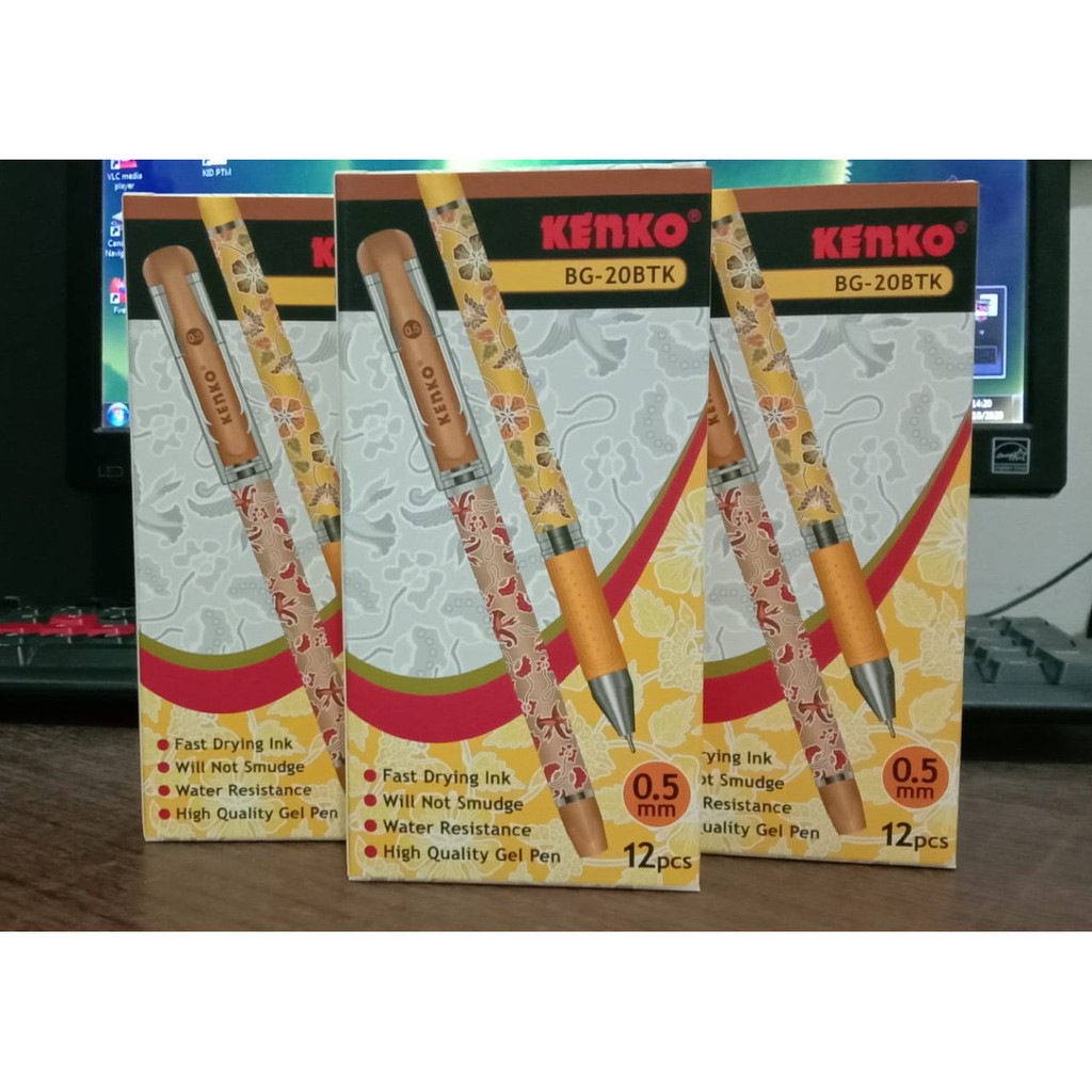 

Pulpen Gel Pen BG-20BTK Kenko