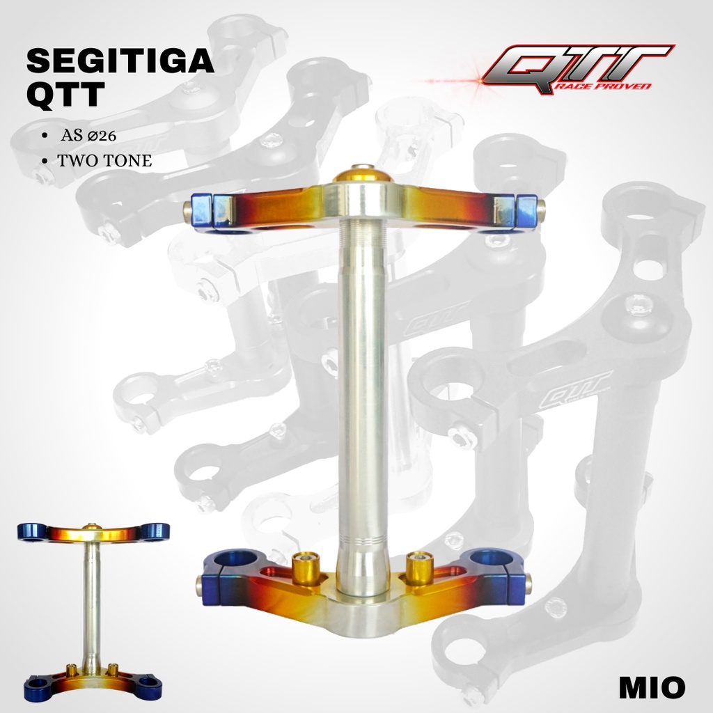 Segitiga drag QT mio &amp; Nouvo SSM-01 Two tone