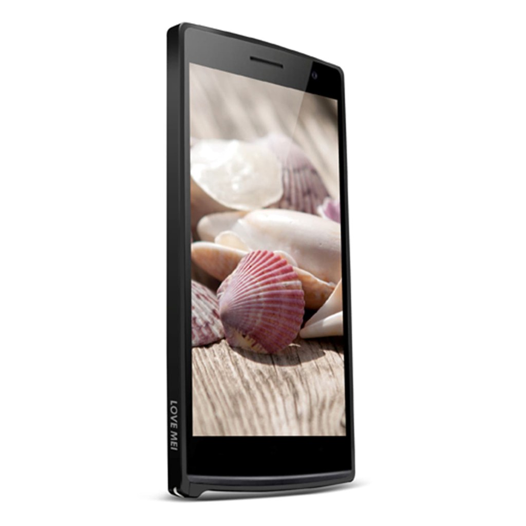 Promo Love mei Crossline Metal Bumper Oppo 7 - Black terbatas