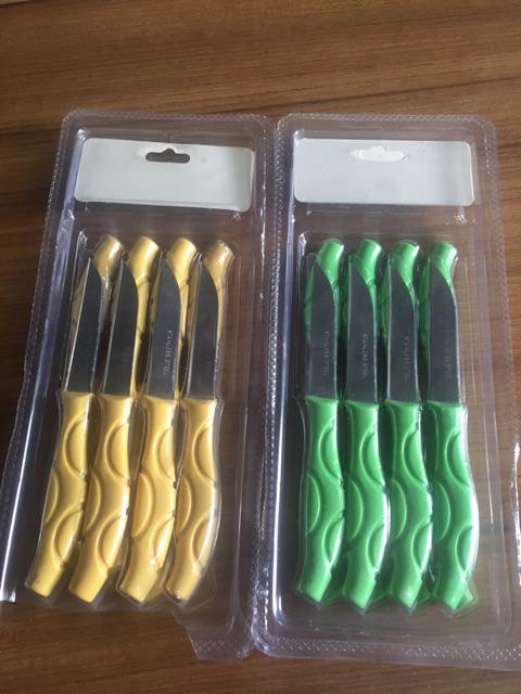 Pisau Buah / Pisau Sayur / Pisau Roti 1 Set Isi 12 Pcs