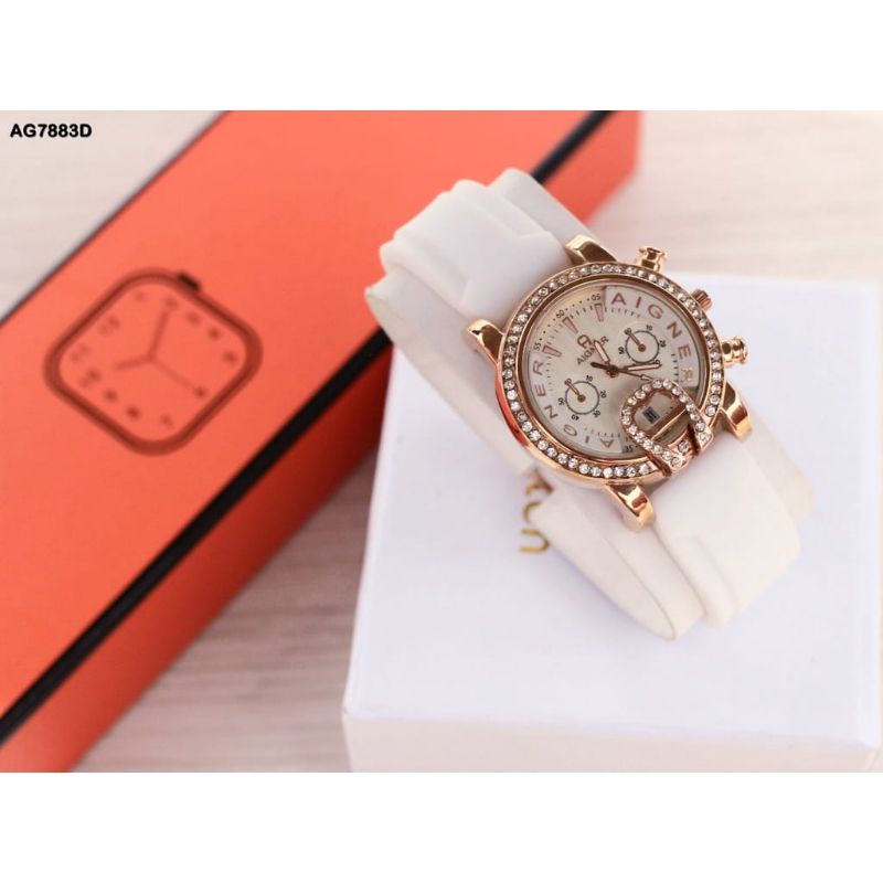 tervirall !!! Jam Tangan Aigner Analog Fashion Santai Jam Tangan Wanita Favorit Kesukaan Best Seller Wanita