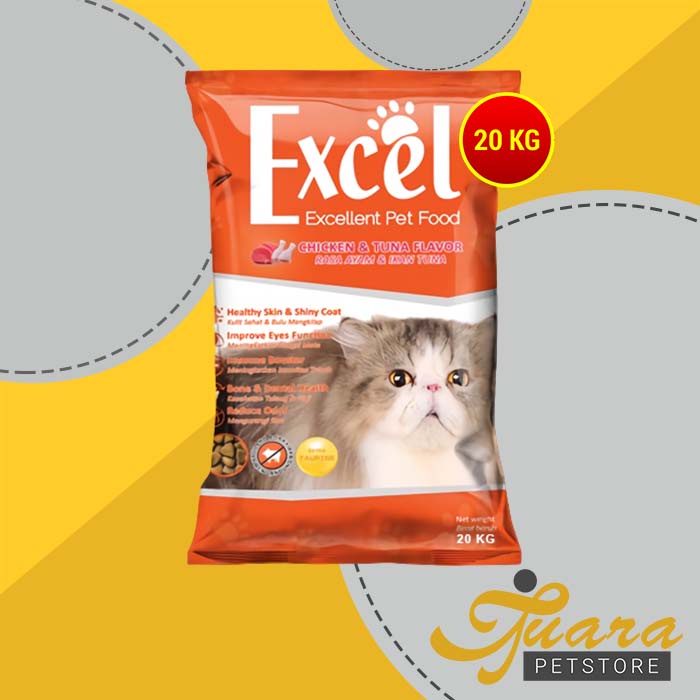 Makanan Kucing / Cat Food Excel 20 kg