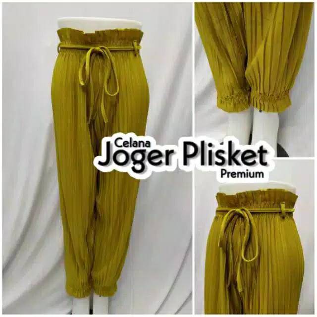 BISA COD_CELANA JOGER PLISKET ALADIN (1 kg muat 5 pcs )