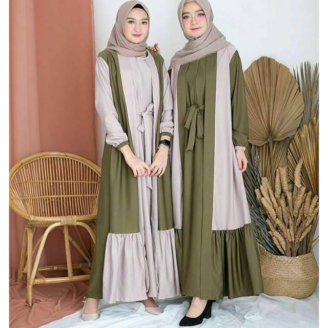 Jual GAMIS REMPEL NISSA SABYAN WOLFIS BUSUI | Shopee Indonesia