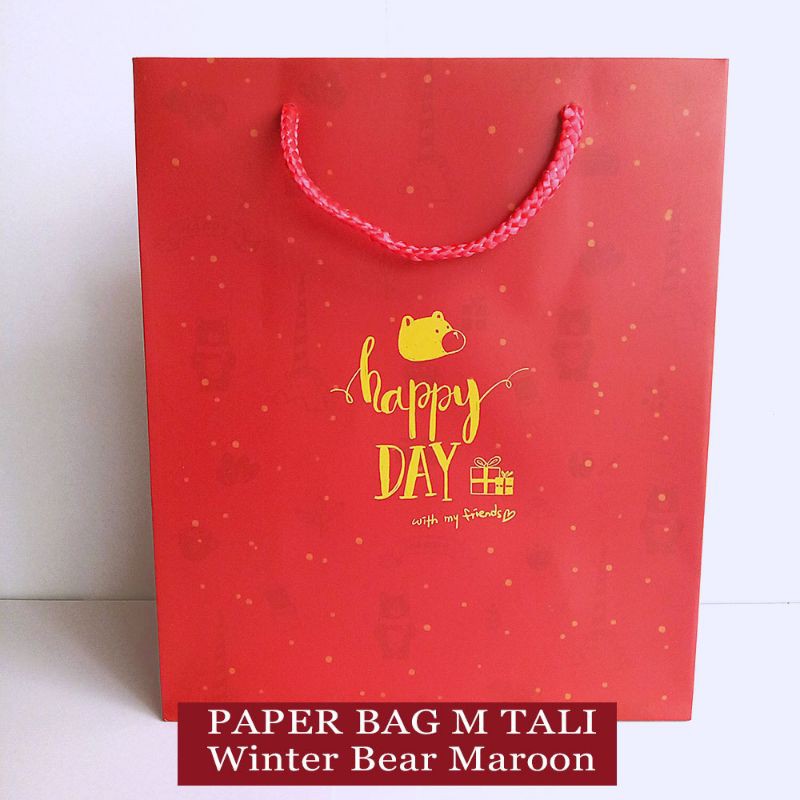 

Paper Bag Tali / Tas Kertas Kado / Tas Ulang Tahun - M TALI FANCY