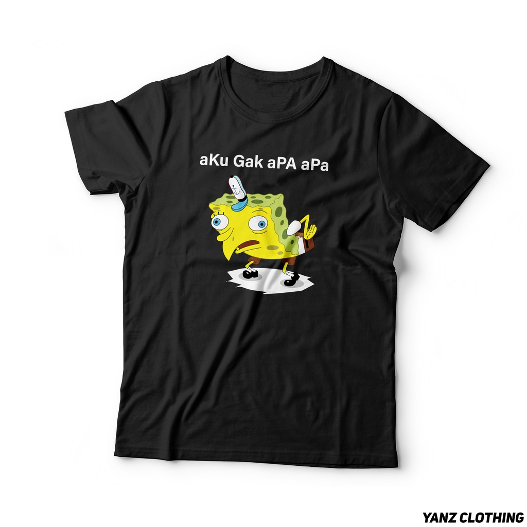 Kaos Spongebob Meme - Kaos Distro - Kaos Anime