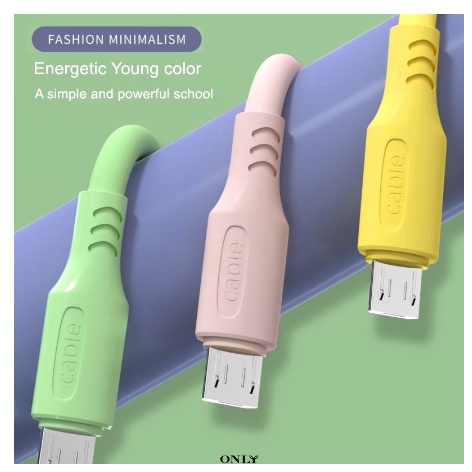 MACARON Data Cable TYPE-C / Kabel Data Macaron TYPE C Fast Charging