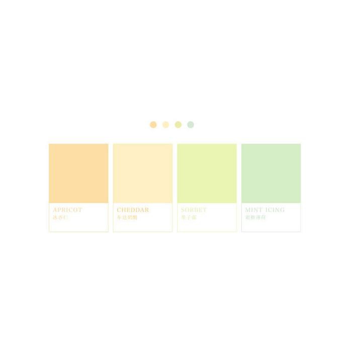 

Promo Awal tahun Four Color Sticky Notes Set / Catatan Tempel / Post It - Delicious Cuci Gudang Awal