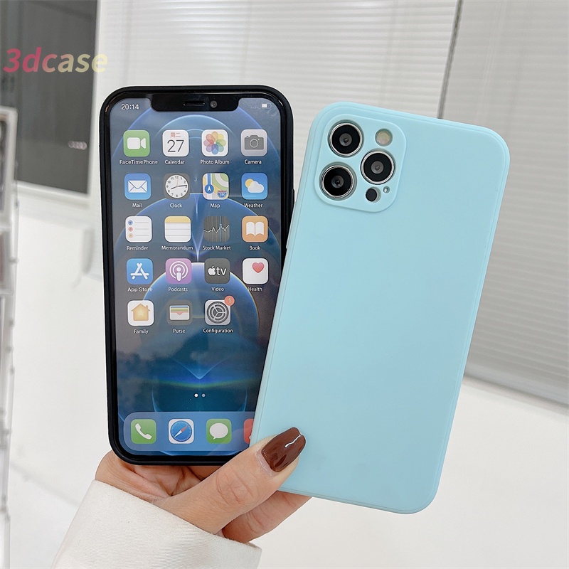 Soft Case Xiaomi Redmi 9 9C NFC 9A 9i 9T 9AT 9 PRO Power 10X POCO C3 M2 PRO Redmi Note 9 8 10 10S 9 PRO MAX 9S Xiaomi Redmi POCO X3 NFC X3 PRO M3 A16 A7 A5S A15 Y12 Y20 Advanced Case Sky Blue Black Phone Case