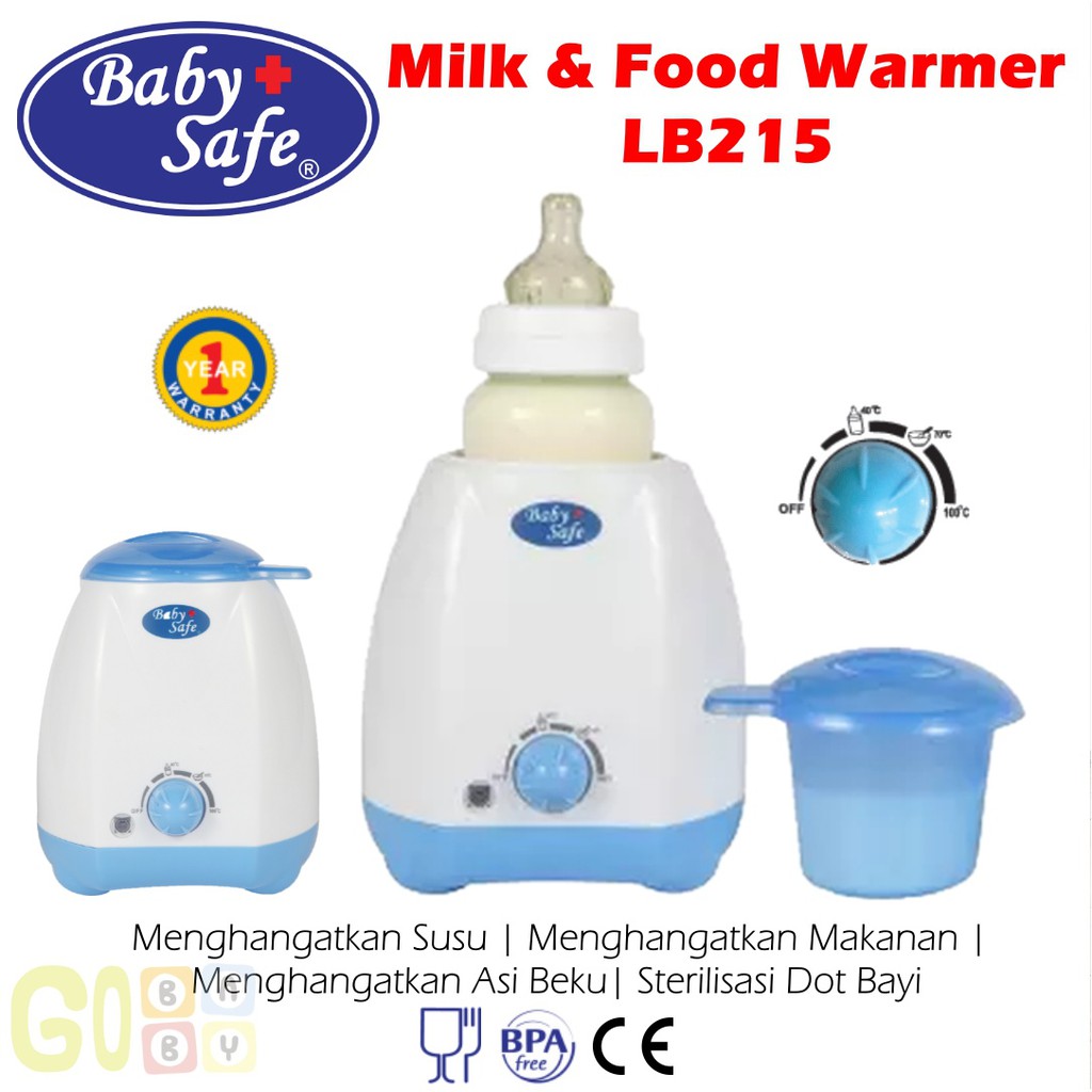 baby safe milk & food warmer