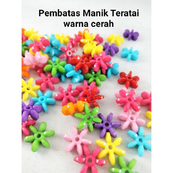 

Parlaklik Pembatas Sekat Manik Monte Mute Teratai Cerah ( Warna Random ) Bahan Kerajinan Tangan DIY