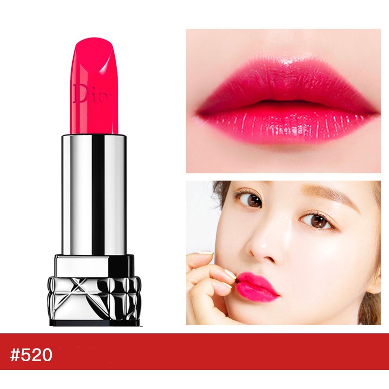 Rouge Dior Lipstick 100% Original #520 