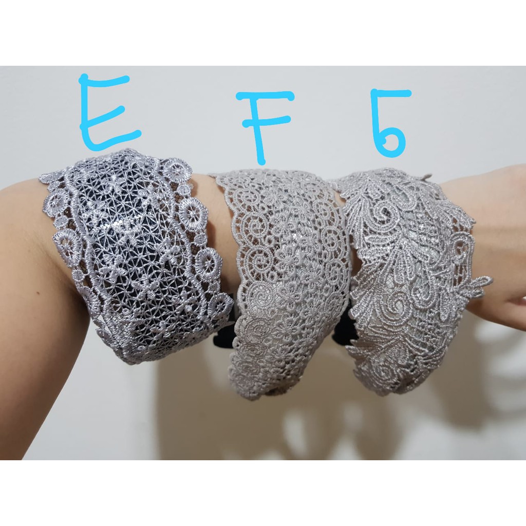 BANDO LACE / RENDA KOREA IMPORT / bandana renda