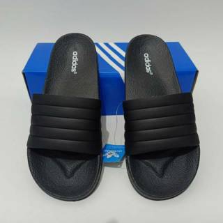  Sandal  adidas  slop full black 39 43 grade ori Shopee 