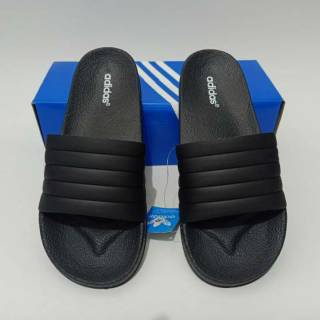 Sandal adidas slop full black 39 43 grade ori Shopee Sandal adidas slop full black 39 43 grade ori Shopee