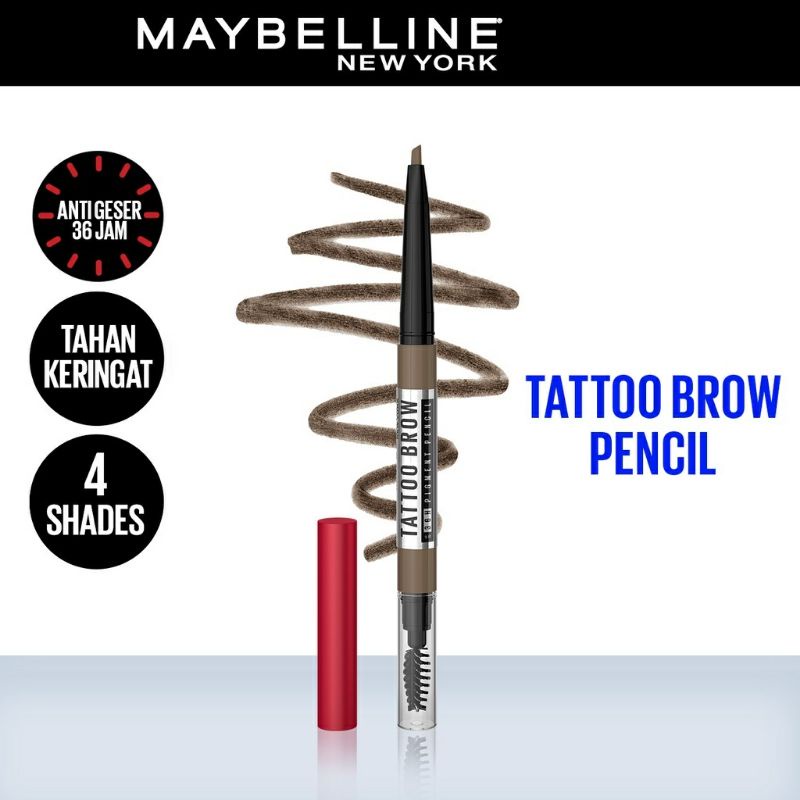 MAYBELLINE TATTOO BROW UP TO 36H PIGMENT PENCIL