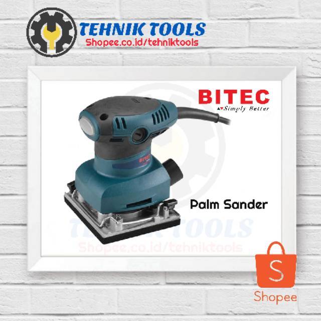 Mesin Amplas Bitec SM456 Palm Sander Bitec Mesin Amplas Listrik Mesin Amplas Kotak Amplas