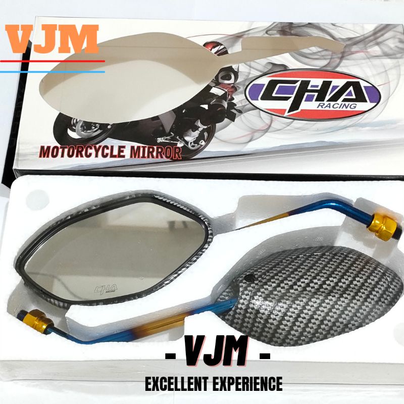 Spion beat Carbon Two tone 2 warna Karbon Vario Pcx spacy Scoopy all Honda