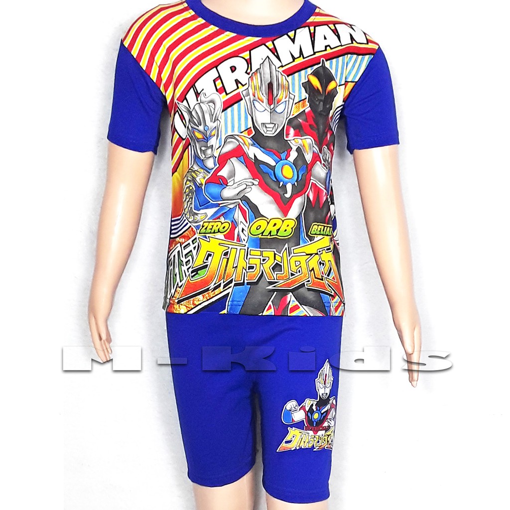 MKids88 - Baju Setelan Anak Laki-Laki Superhero ULTRAMAN