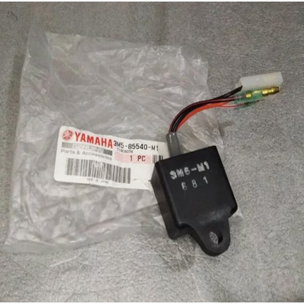 cdi rx king lama old non limiter japan 3M5-85540-M1 ada logo garputala ori original yamaha asli