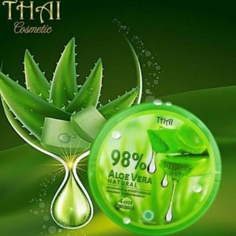 THAI Aloe Vera Natural Soothing &amp; Moisturizing 250gr