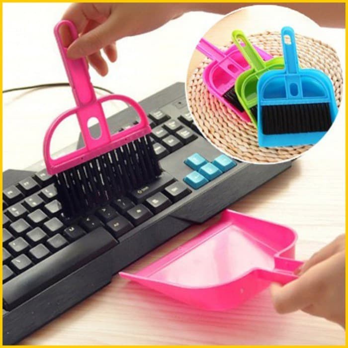 Sapu Pengki Set / Sapu dan Pengki Mini Set / Mini Dustpan Set