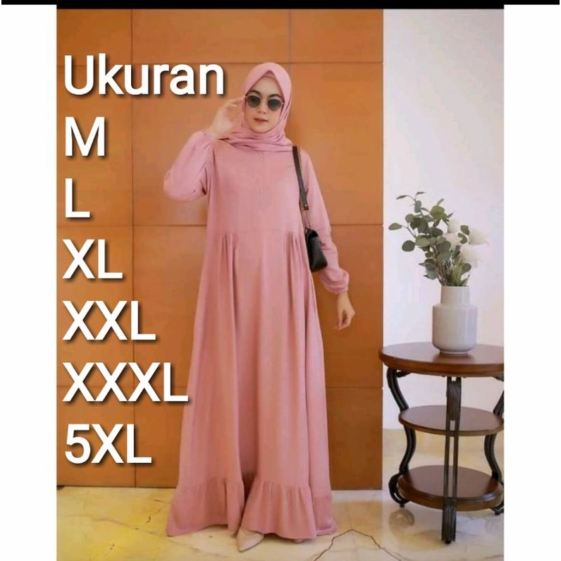 NADIRA MAXI GAMIS WANITA TERLARIS // RESLETING BUSUI //