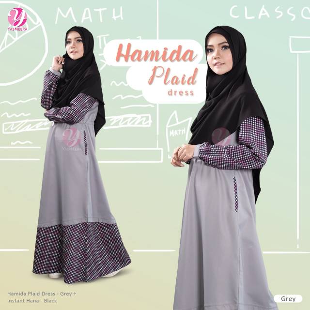 HAMIDA PLAID DRESS
