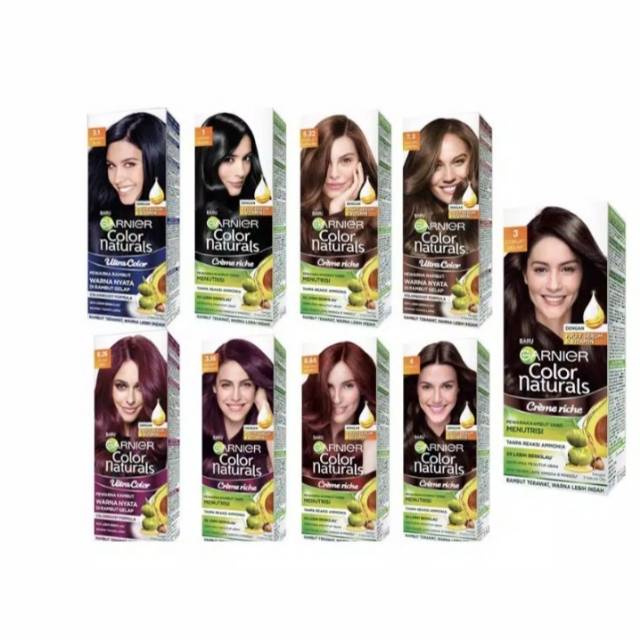  Garnier  Color  Natural Hair  Colour Pewarna Rambut 60 ml 