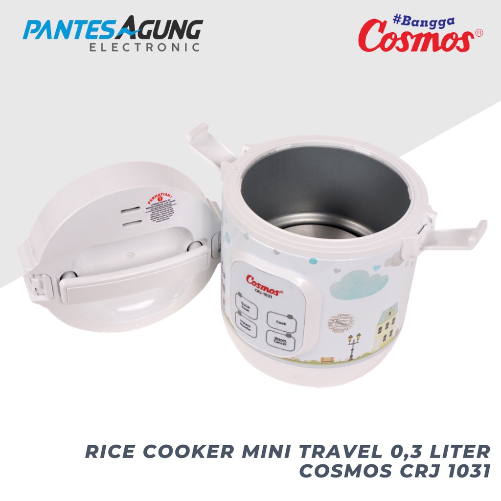 RICE COOKER MINI TRAVEL 0,3 LITER COSMOS CRJ 1031