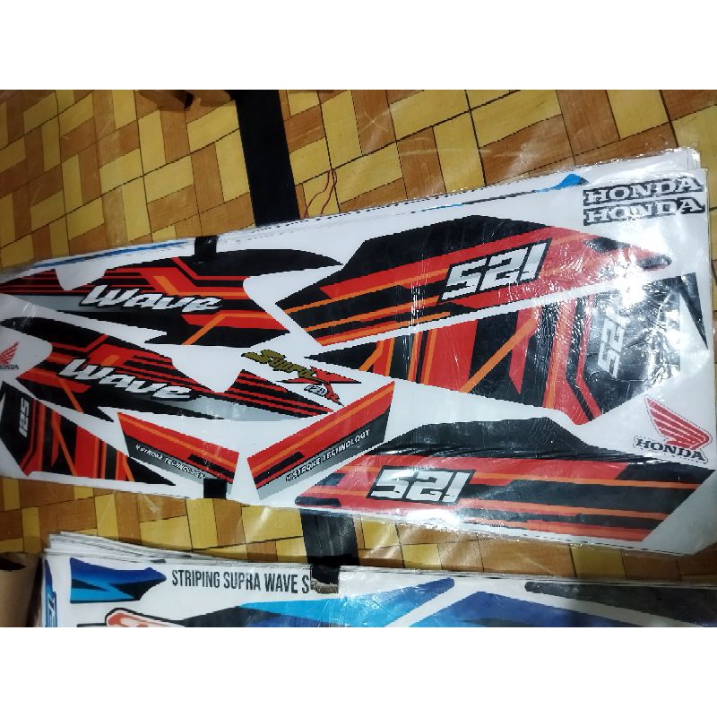 striping supra x 125fi