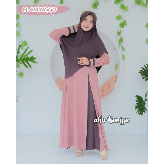 Ameena set Ori by Aku Karissa, gamis muslim original syar'i