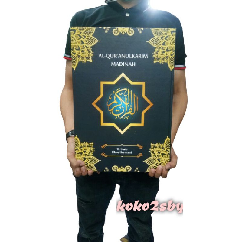 ALQURAN MADINAH KHOT UTSMANI ALQURAN SUPER JUMBO ALQURAN LANSIA