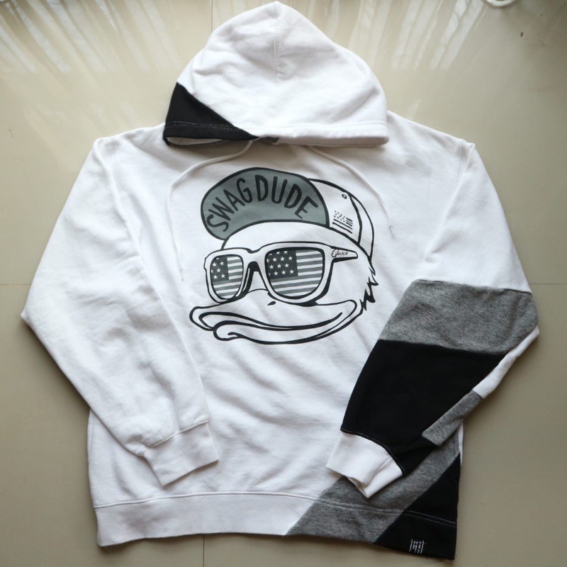 duck n dude hoodie
