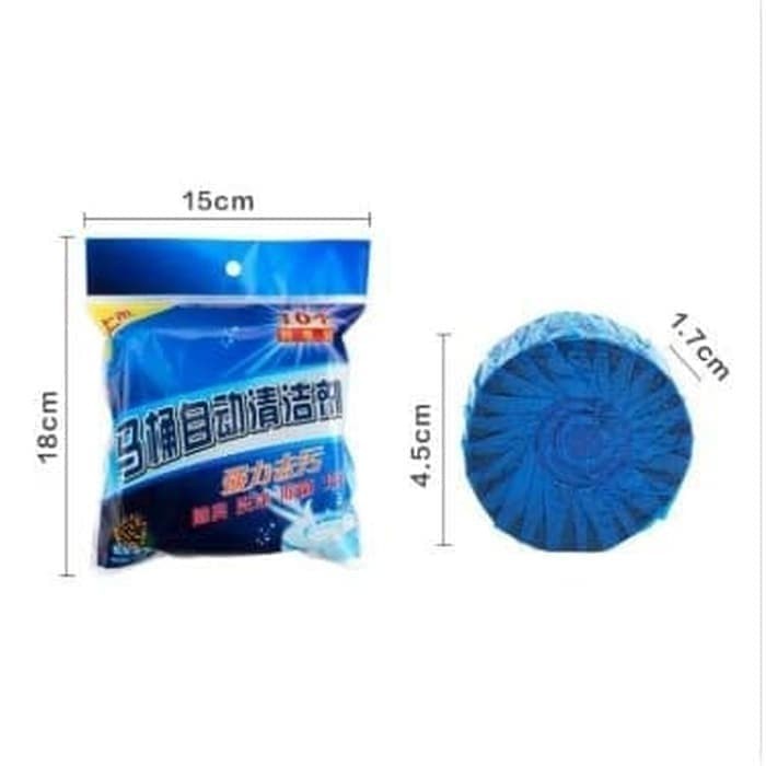 SP01- Sabun Pembersih Toilet 50 Gram Biru Tablet