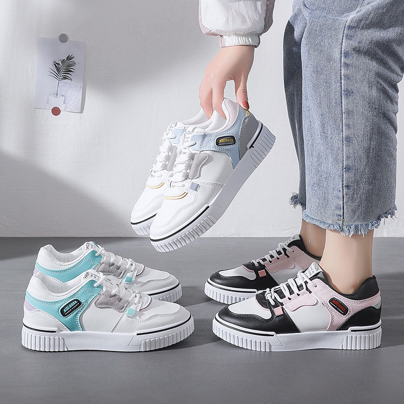 TBIG [COD] Sepatu Sekolah Sneakers Import Shoes VANILAMI Wanita Sepatu Korea Style Sekolah Kuliah