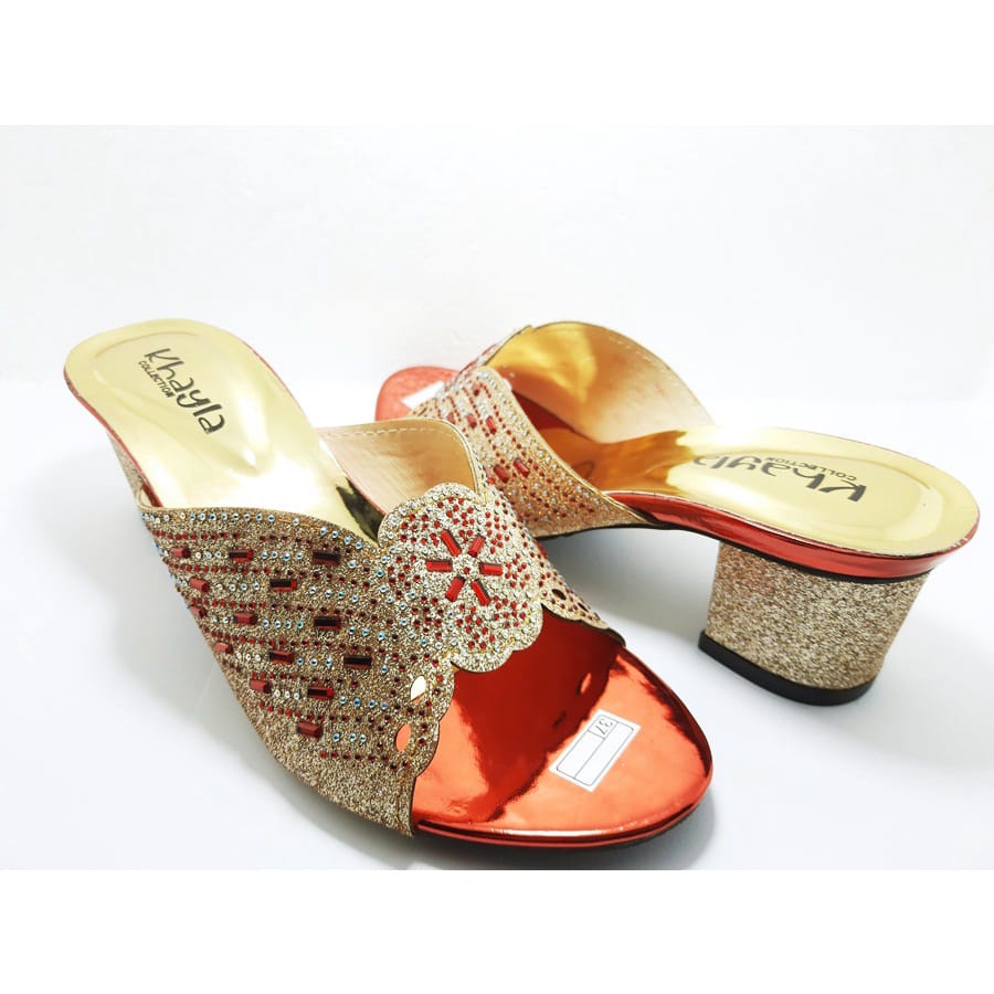 SANDAL WANITA PESTA / SANDAL WEDGES / SANDAL PESTA / SEPATU PESTA /HAK TAHU /LIDI COCOD.IDN