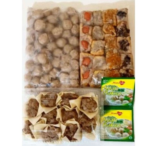 Paket Bakso Sapi Komplit / Paket Bakso Sapi Lengkap / Baso Sapi