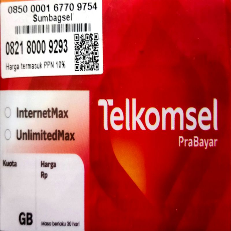NOMOR CANTIK TELKOMSEL 0821.8000.9293