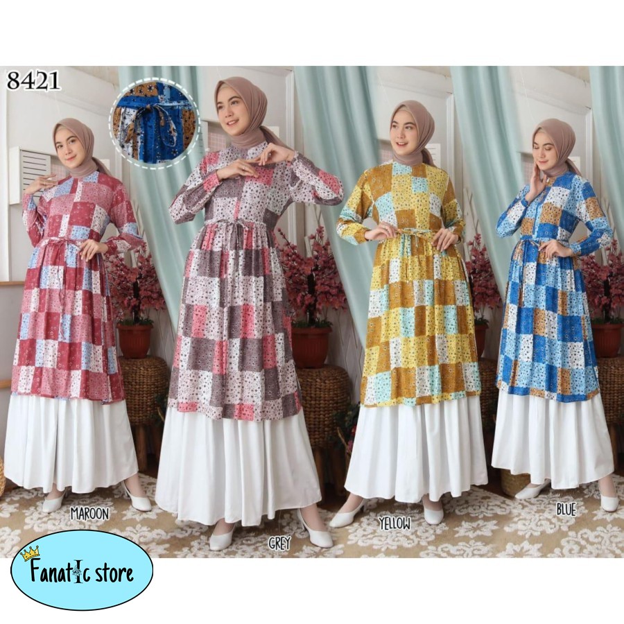 pakaian baju gamis dress muslim  Kombinasi wanita cewek cewe terbaru kekinian terupdate 2020 murah
